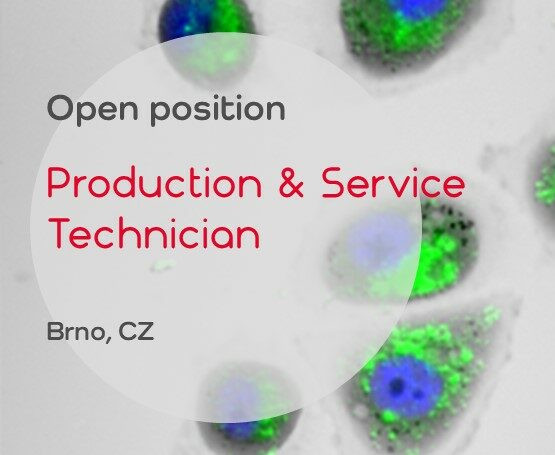 Open position: Production and service technician (Brno)