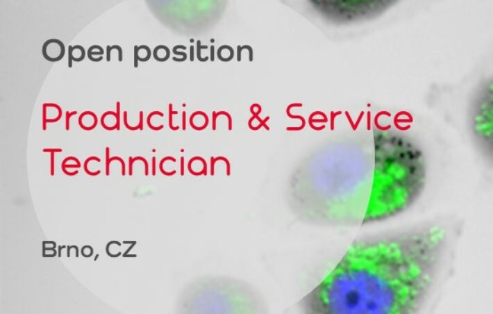 Open position: Production and service technician (Brno)