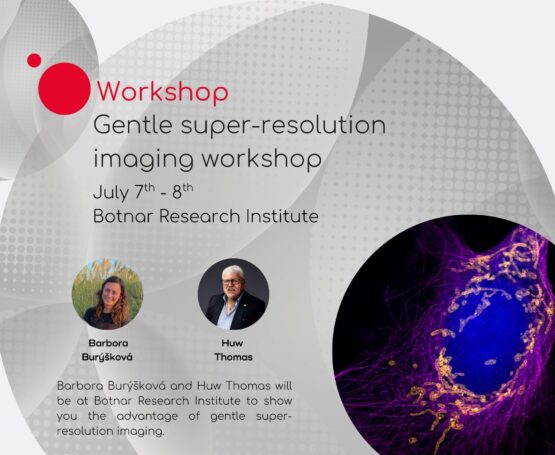 Gentle super-resolution imaging at Botnar Research Institute