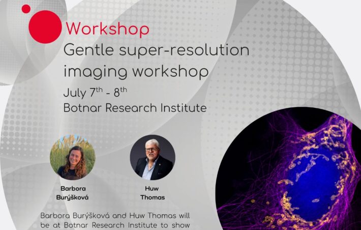 Gentle super-resolution imaging at Botnar Research Institute